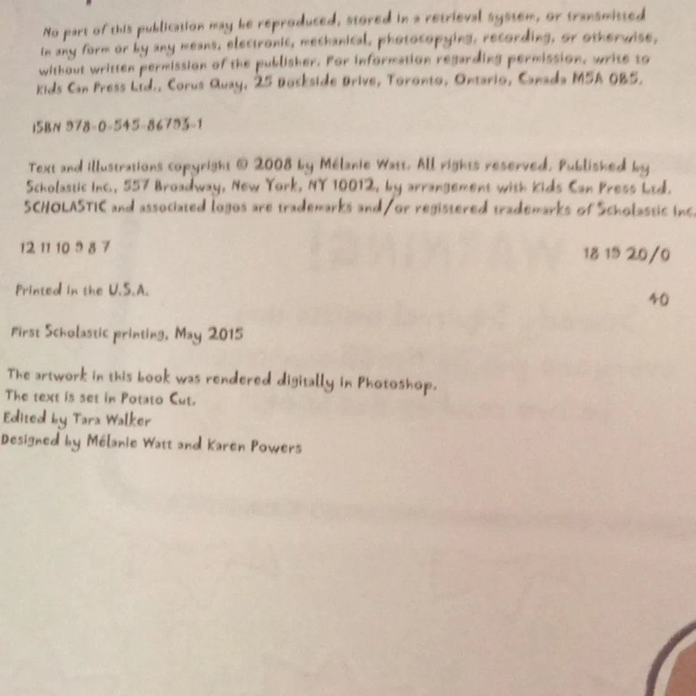 Scholastic Scaredy Squirrel at the beach 16/pgs - Picture 5 of 9